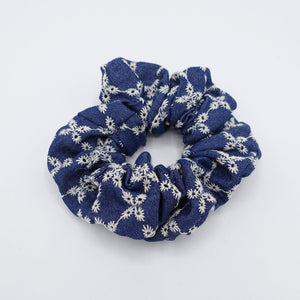 veryshine.com Scrunchies denim scrunchies, flower scrunchies, embroidered scrunchies
