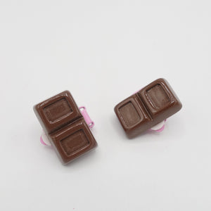 VeryShine Accessories Chocolate kids clip on earring food earring for girls