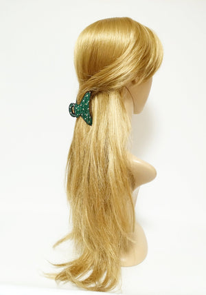veryshine.com claw/banana/barrette small hand mounted czech rhinestone half hair claw jeweled hair clamp