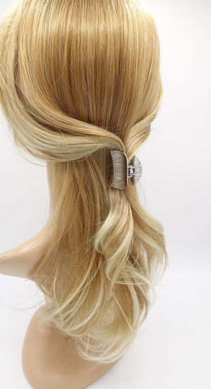 veryshine.com Hair Claw minimal hair claw, metal hair claw, small hair clamp, hair accessory for women