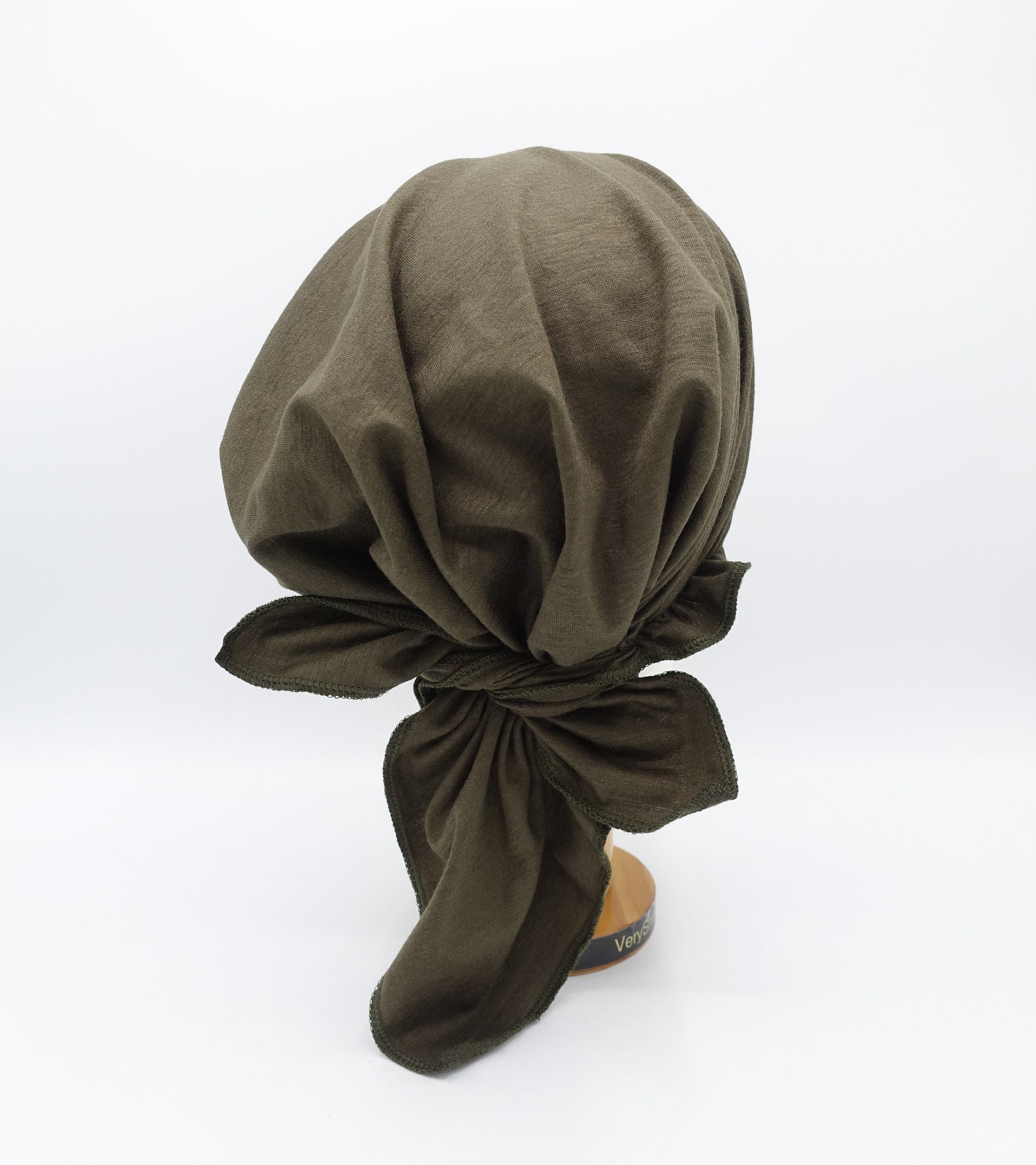veryshine.com Hat Khaki cotton ponytail hat