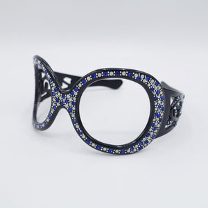VeryShine luxe rhinestone headband glasses hairband for women
