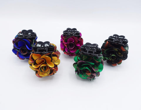 Floral Hair Claw Clips: Sizes, Materials and Hairstyles