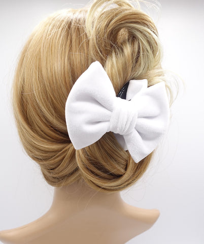 Christmas Hair Bows for Women: Velvet Clips, Barrettes & Ponytail Bows