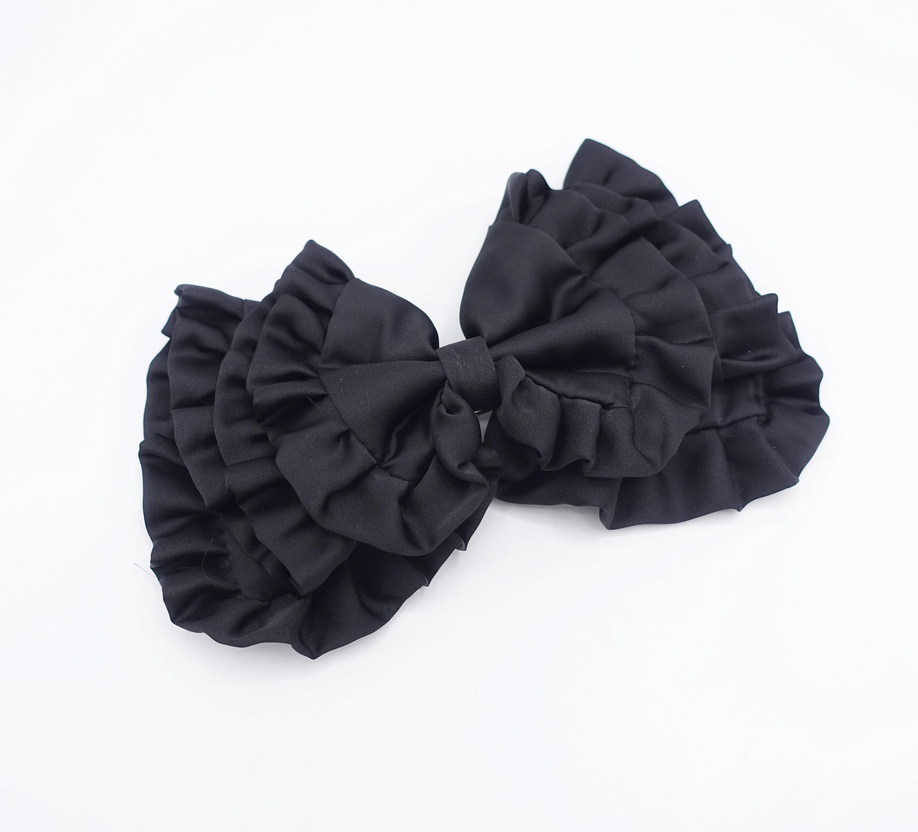Satin vs. Silk Hair Bows: Materials, Fit and Care