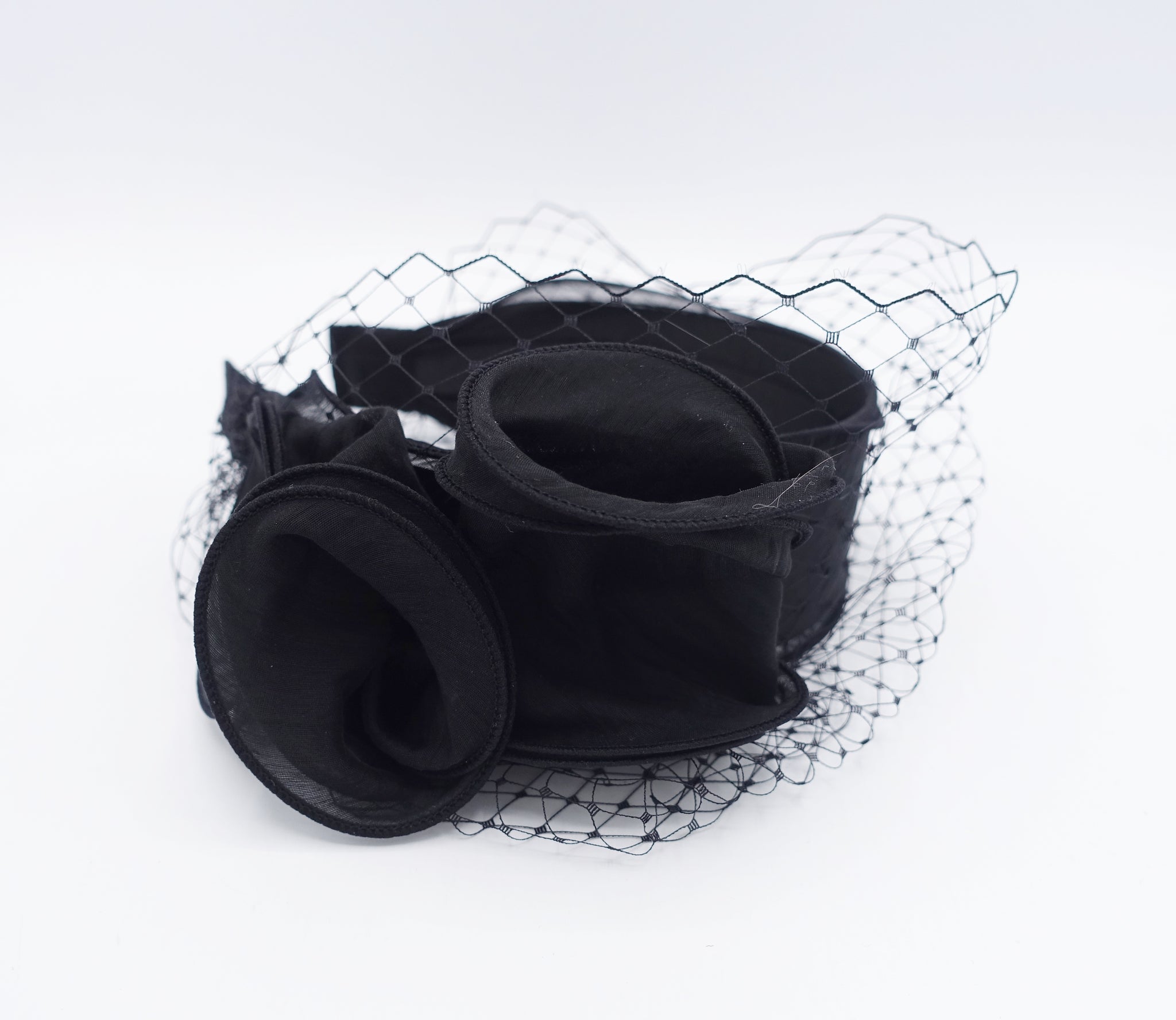 Floral Face Veil Headband: Italian Veil, Special Events