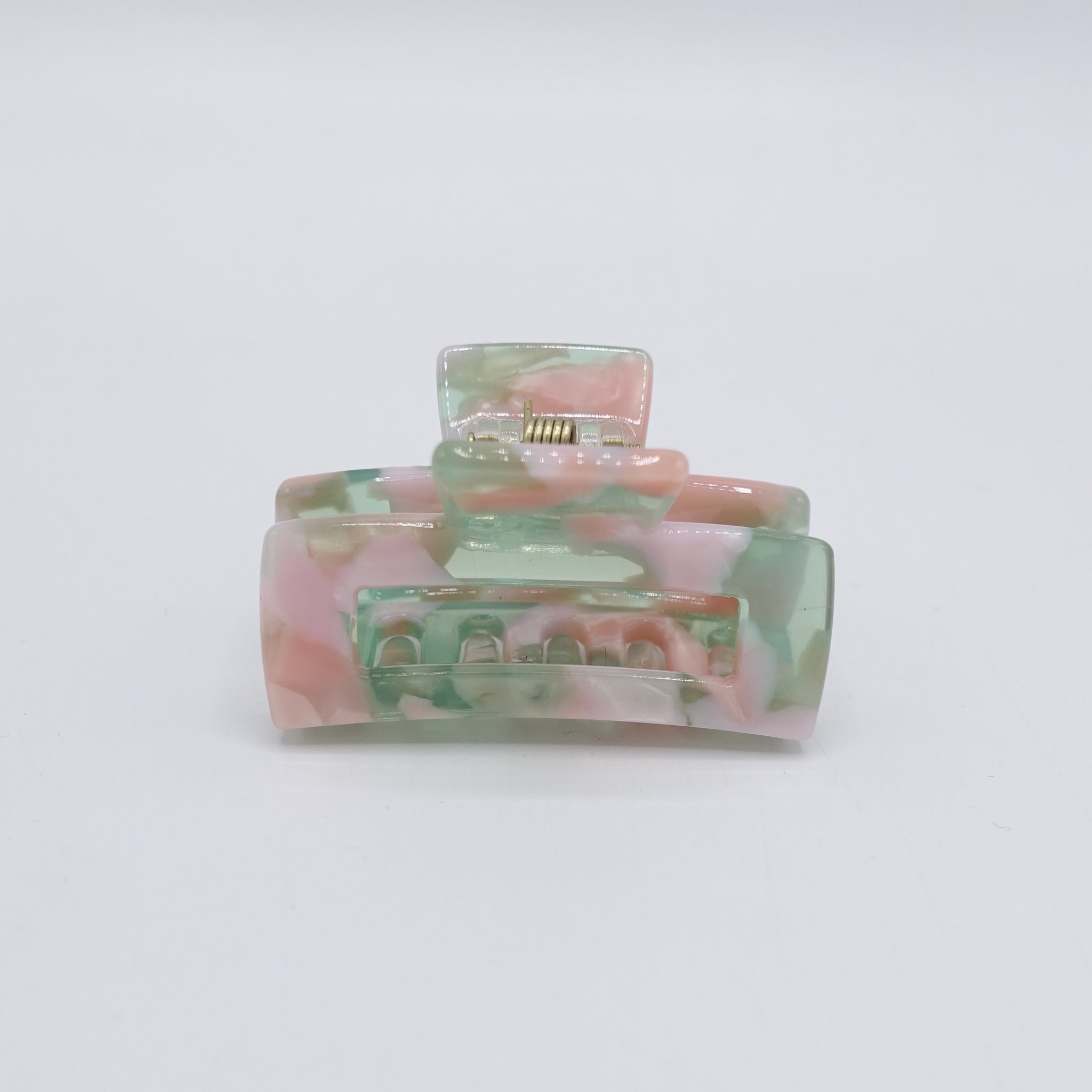 mini tortoise hair  claw, cellulose acetate hair claw