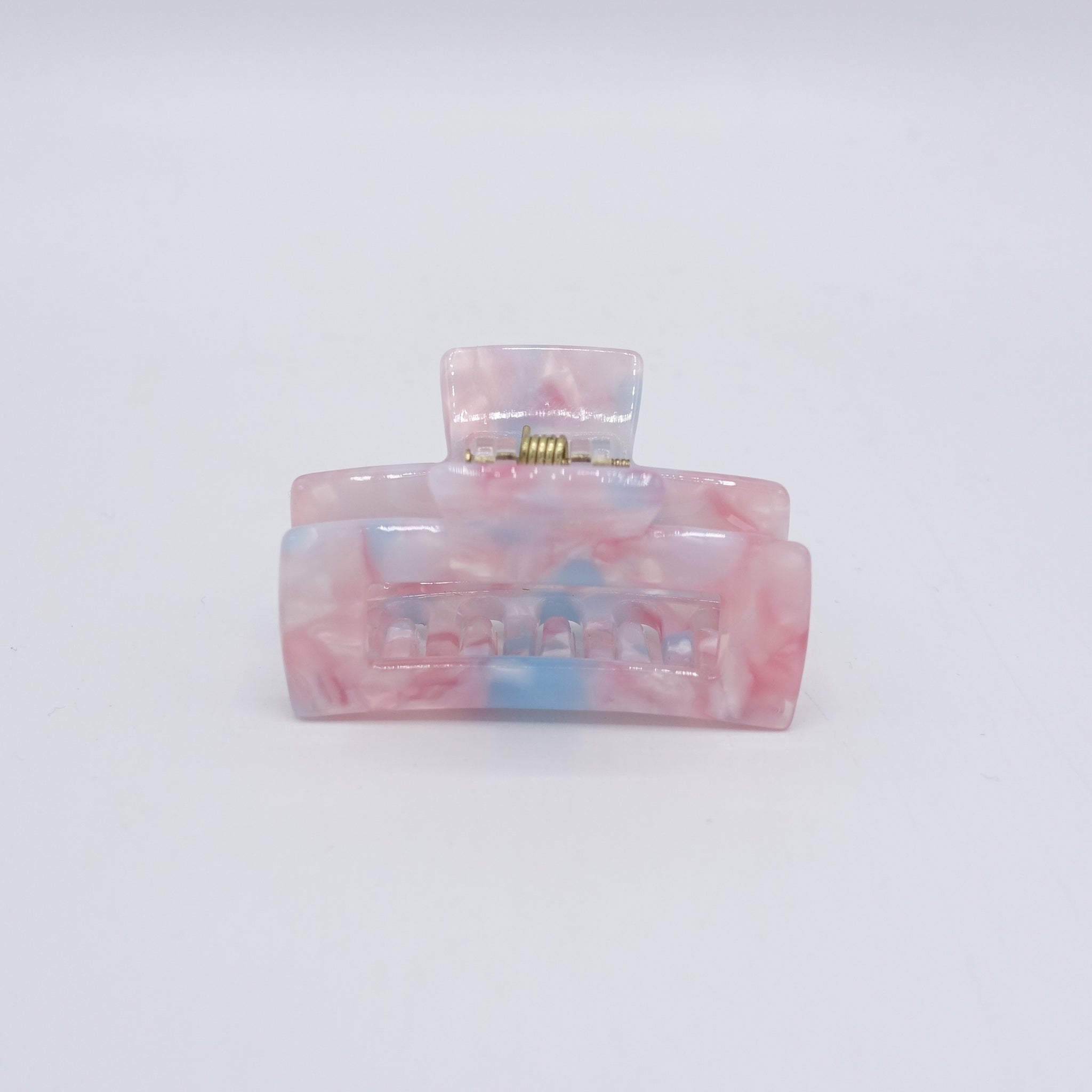 mini tortoise hair  claw, cellulose acetate hair claw
