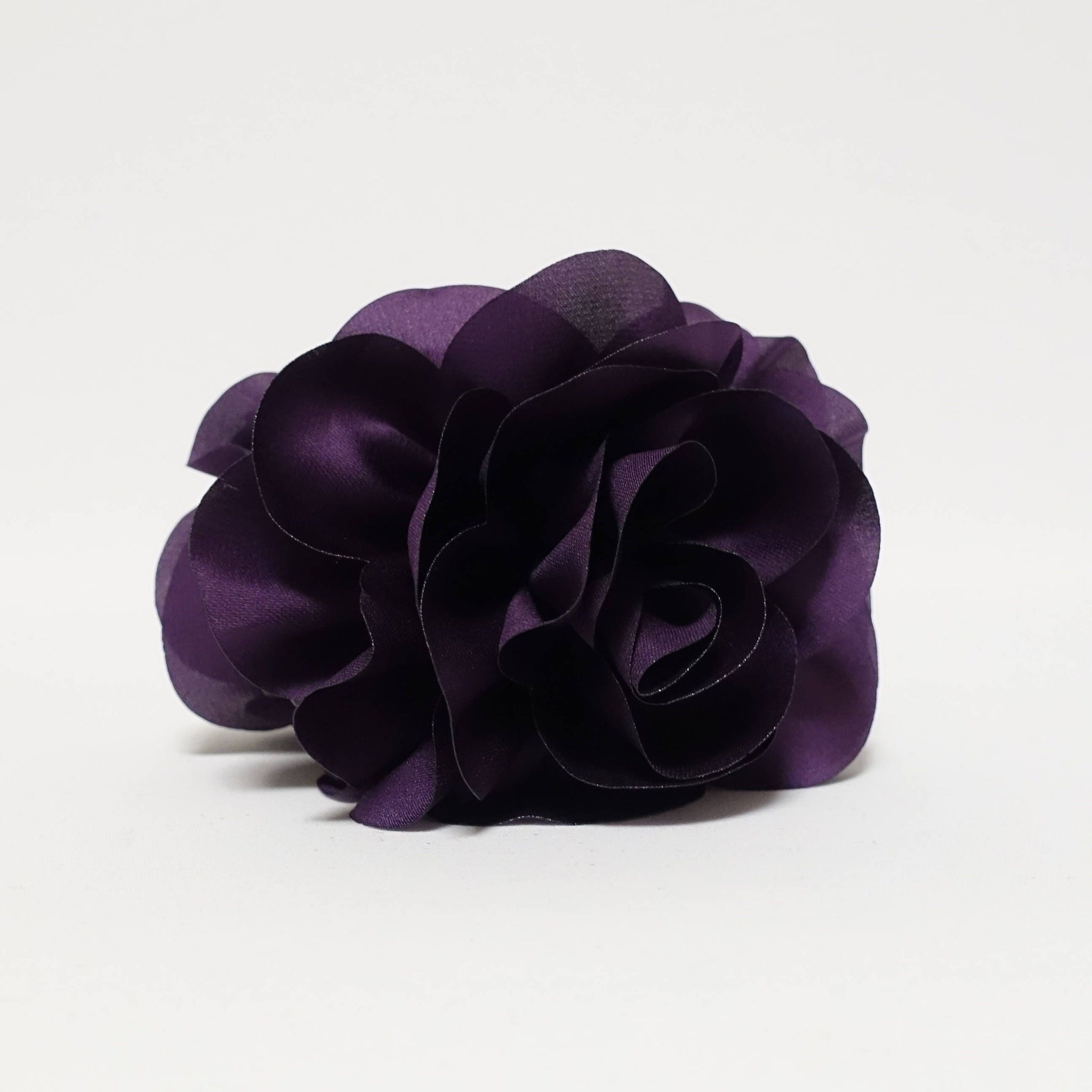 Dahlia motivated Flower Hair Claw Purple Violet Color Tone Hair Clip Women Hair Accessory
