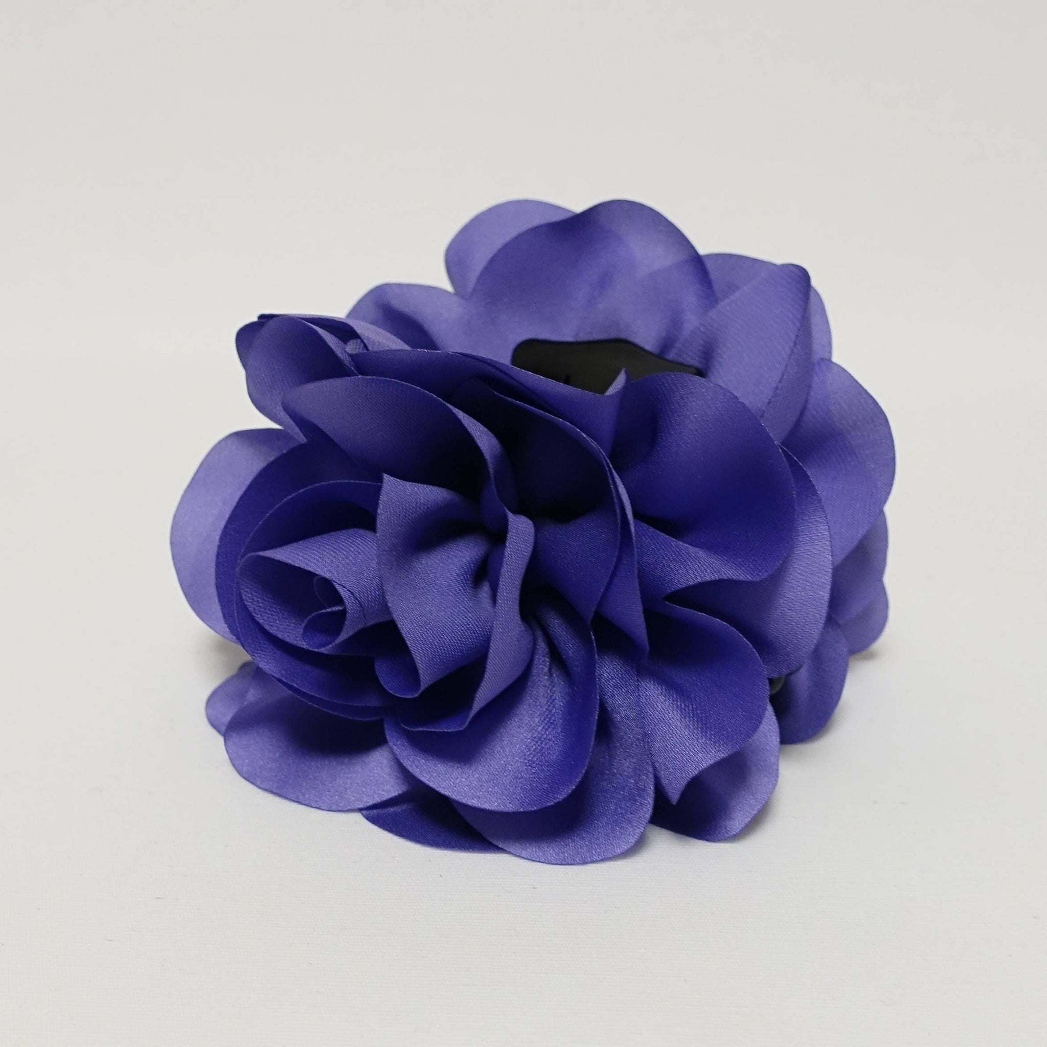 Dahlia motivated Flower Hair Claw Purple Violet Color Tone Hair Clip Women Hair Accessory