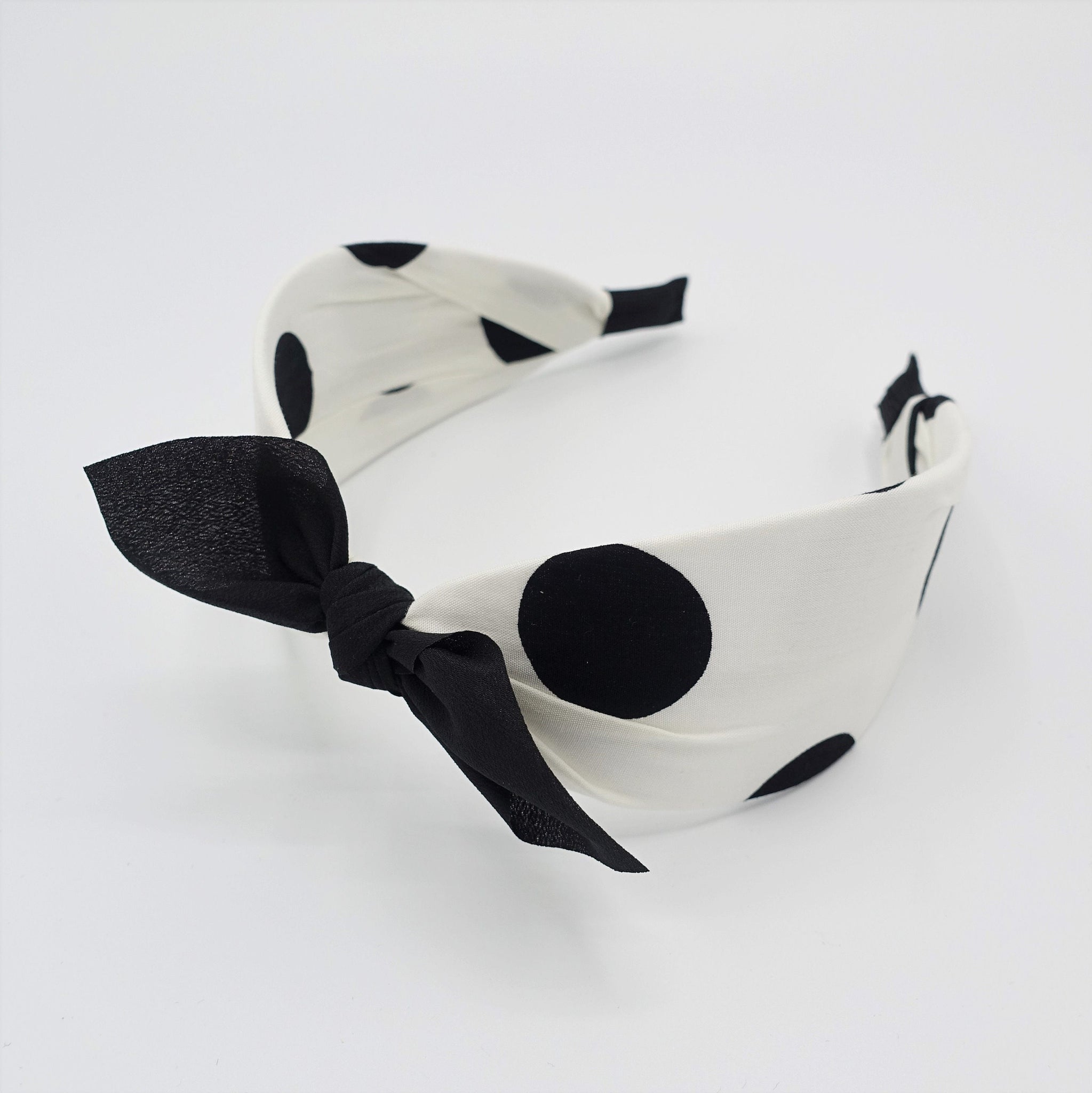 big dot headband bow knot hairband casual woman hair accessory
