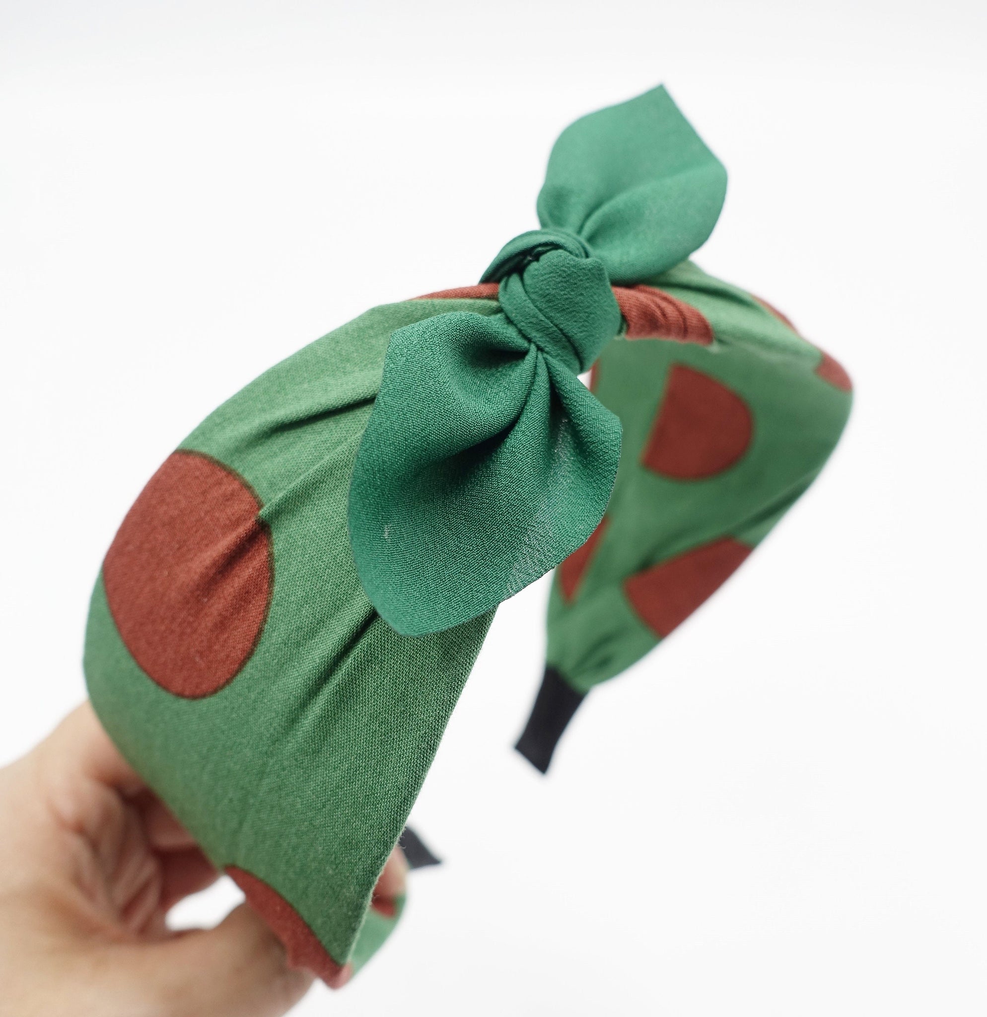 big dot headband bow knot hairband casual woman hair accessory