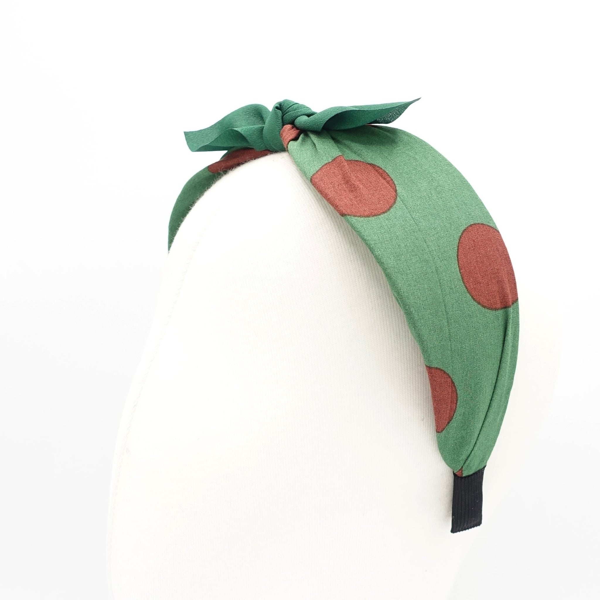 big dot headband bow knot hairband casual woman hair accessory