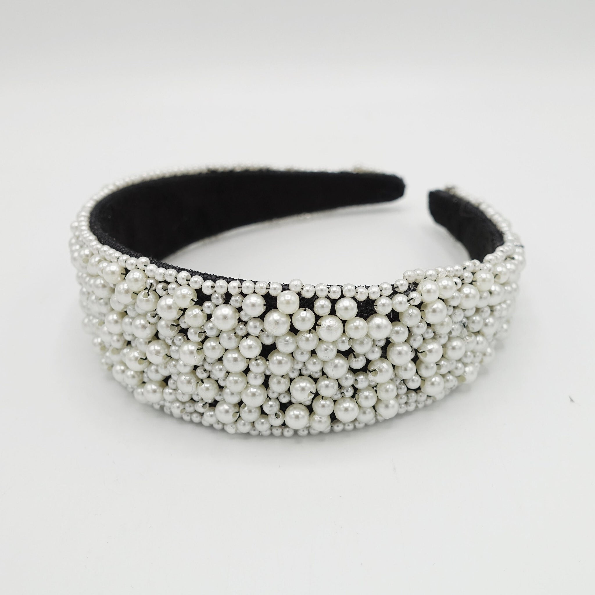 pearl beaded headband