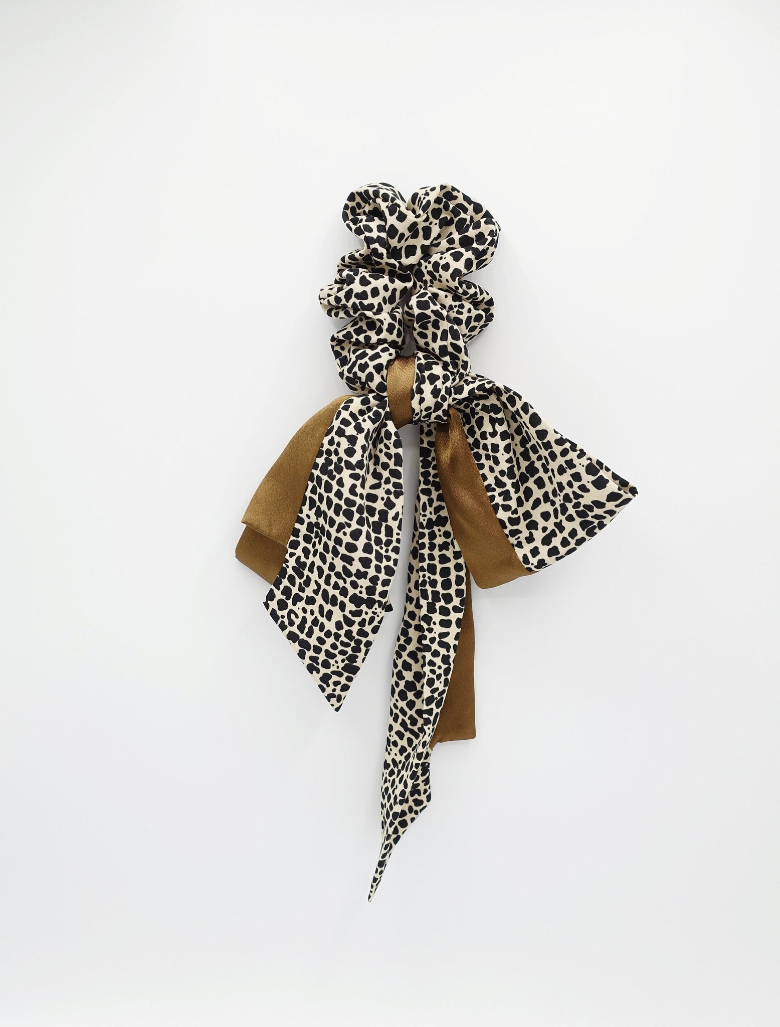 tail knot scrunchies animal print satin solid mix hair tie stylish hair accessory for women