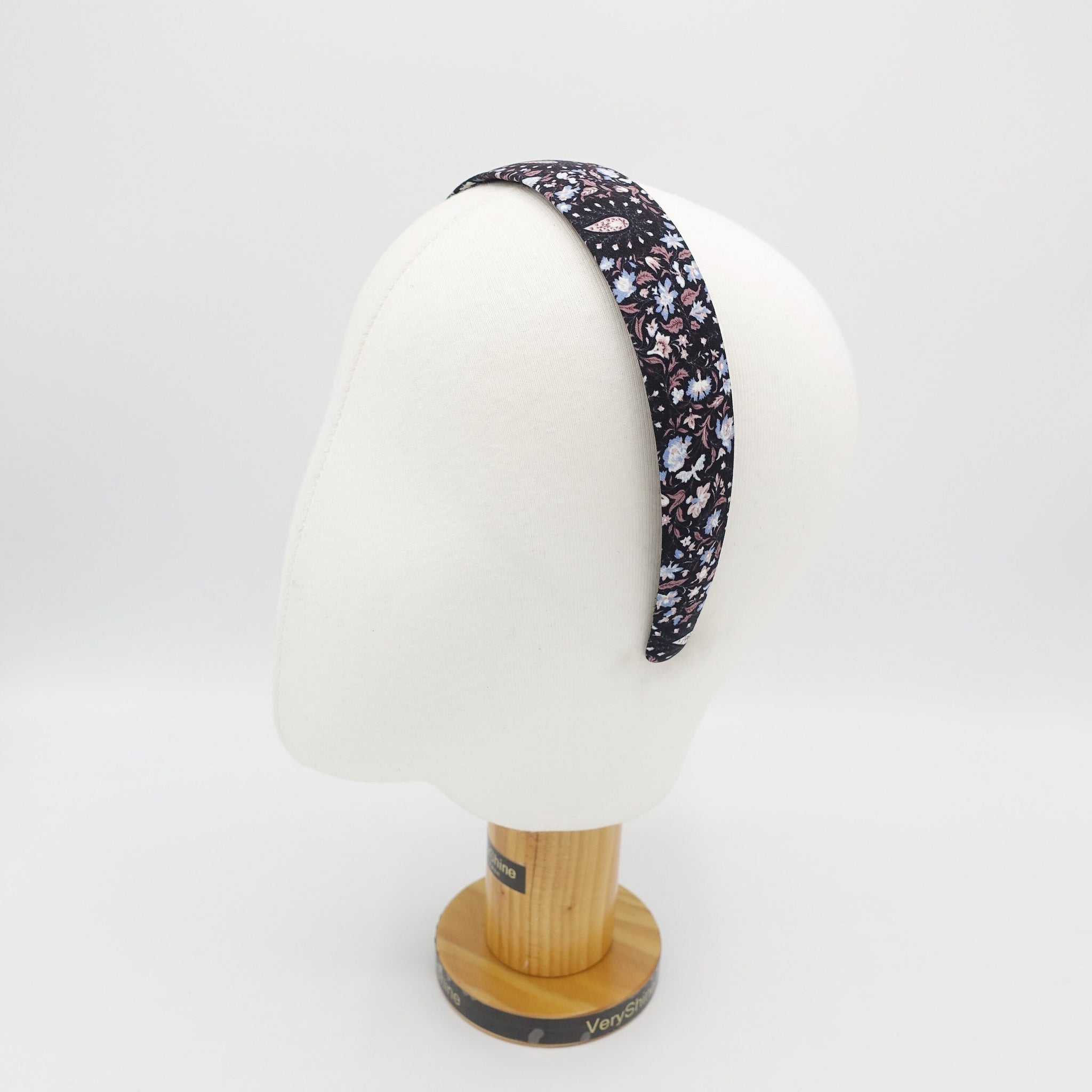 paisley headband floral print basic hairband for women