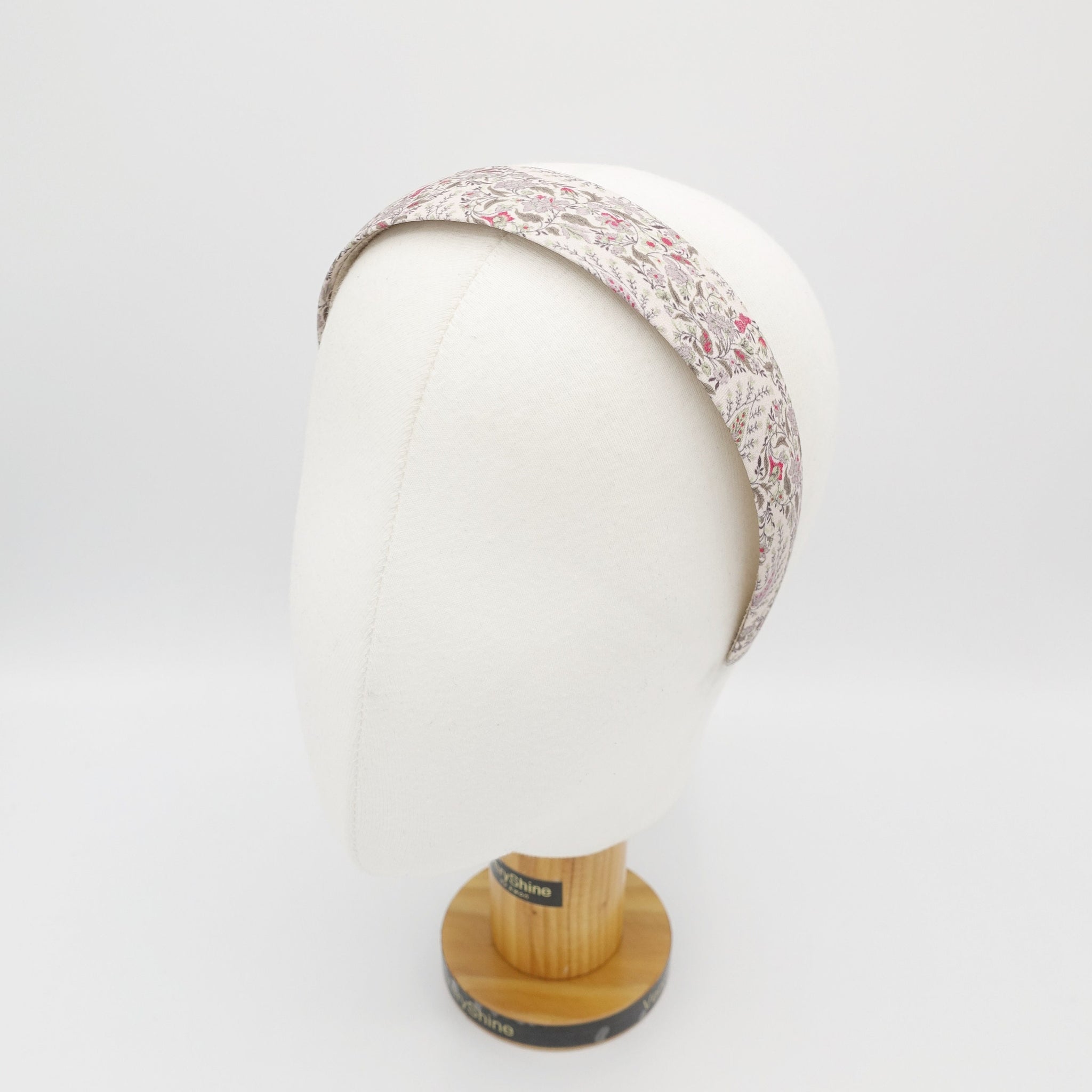 paisley headband floral print basic hairband for women