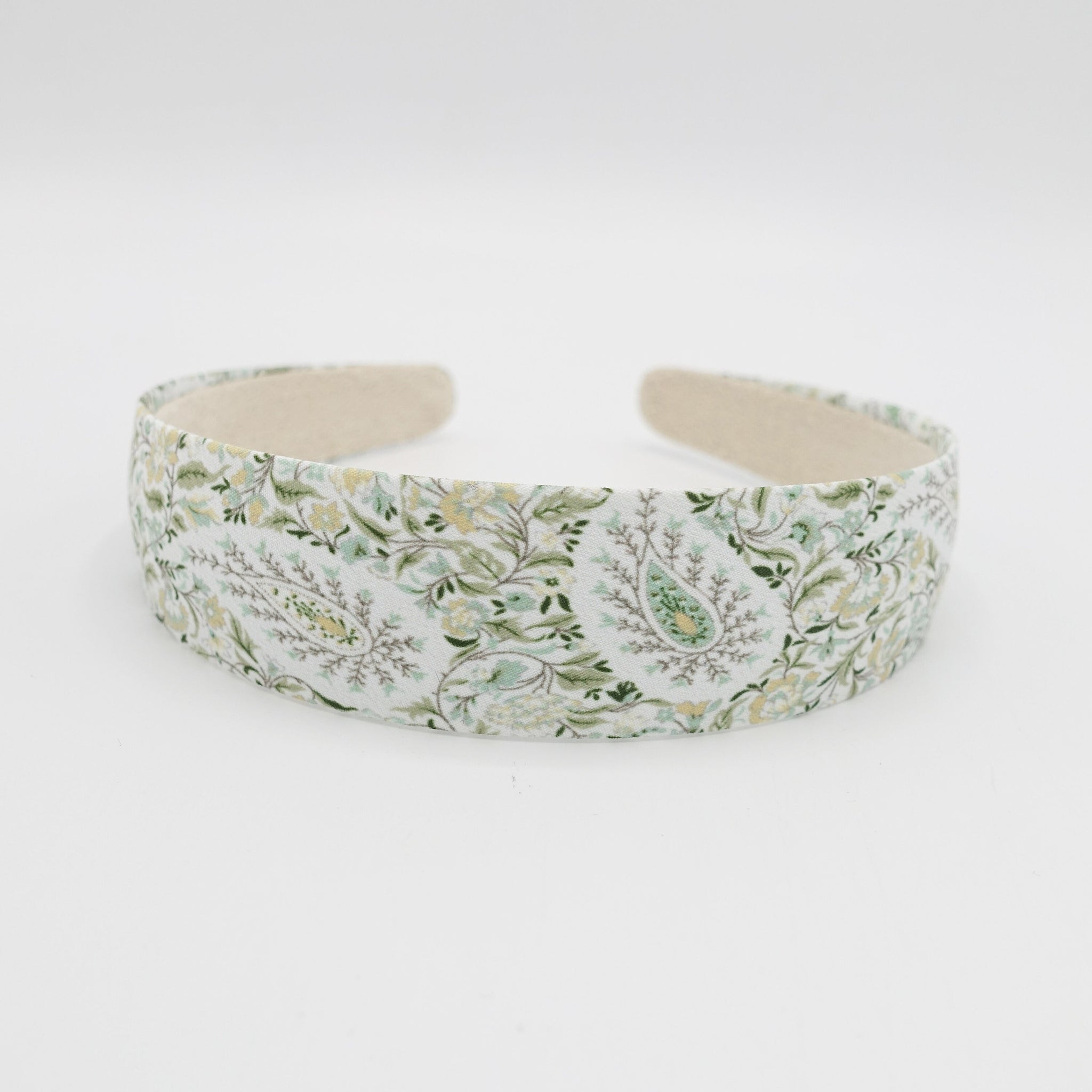 paisley headband floral print basic hairband for women