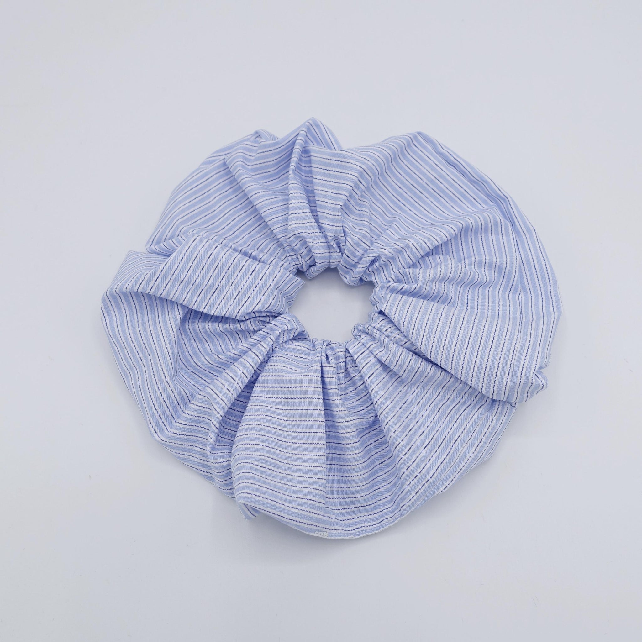 cotton scrunchies, stripe scrunchies, oversized scrunchies for women