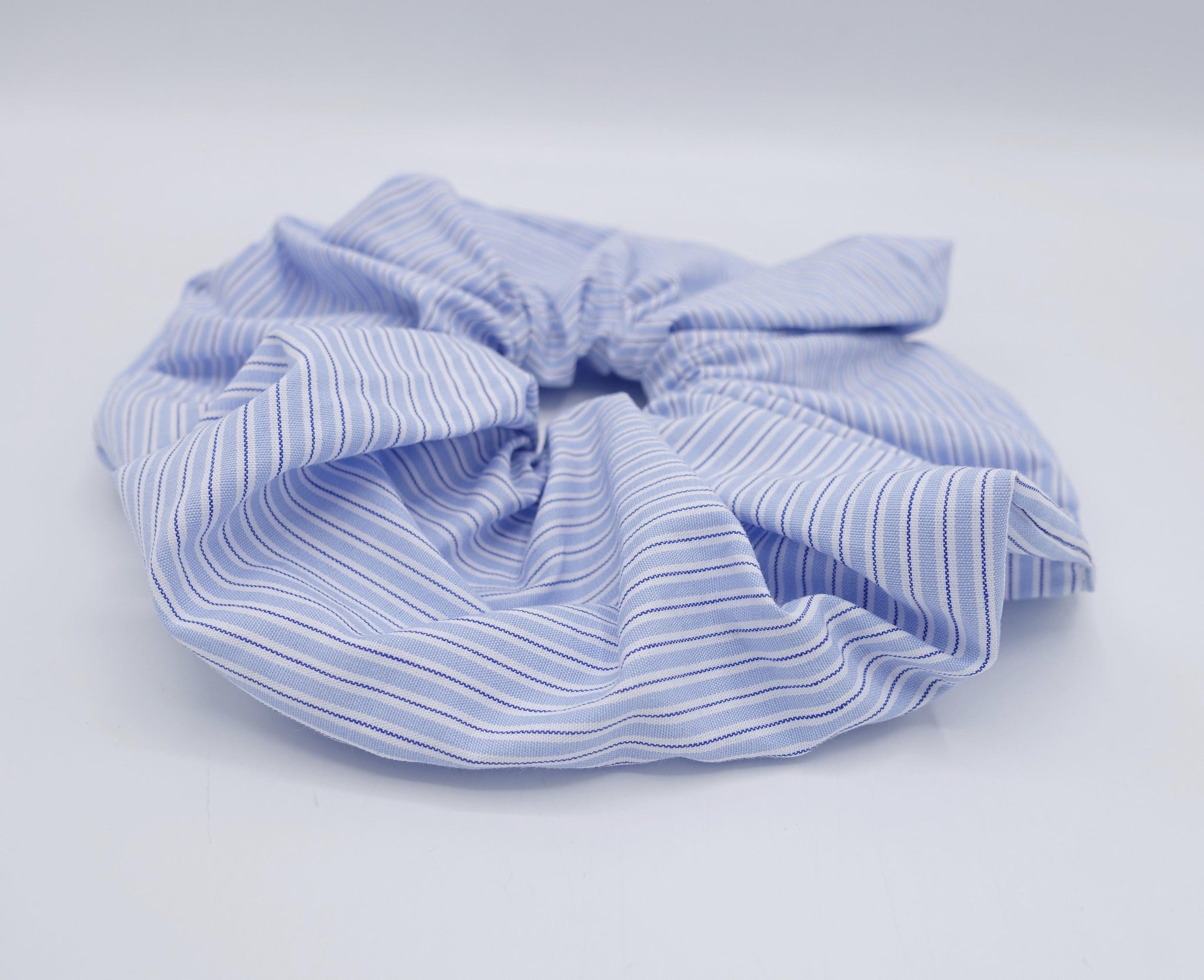 cotton scrunchies, stripe scrunchies, oversized scrunchies for women