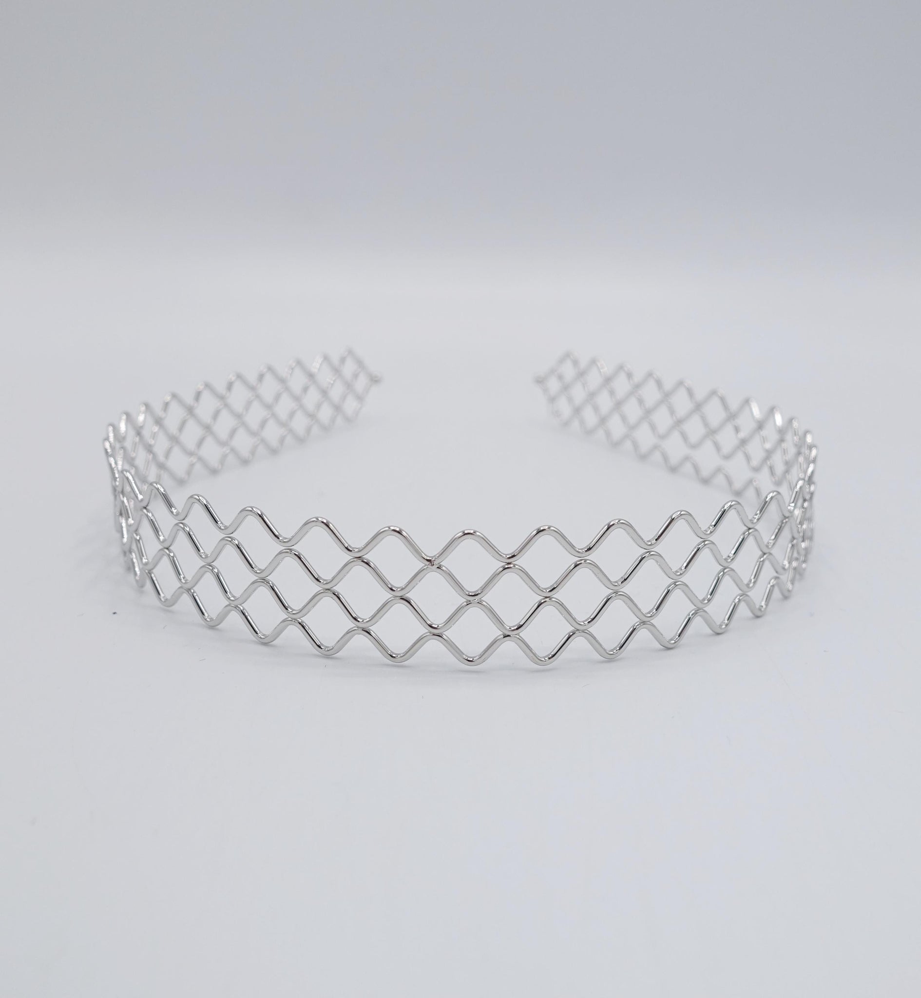 metal headband, square headband, simple headband