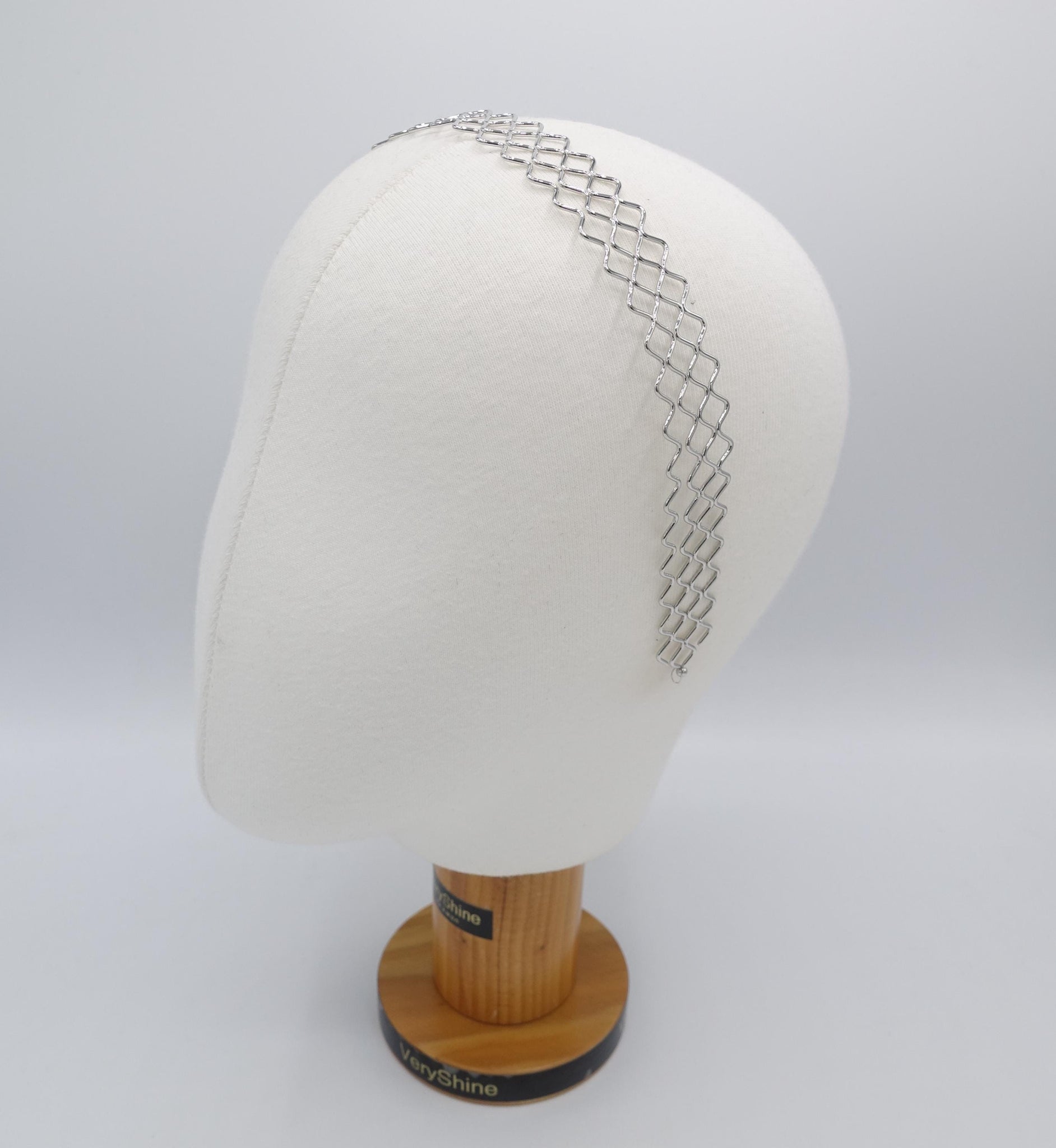 metal headband, square headband, simple headband