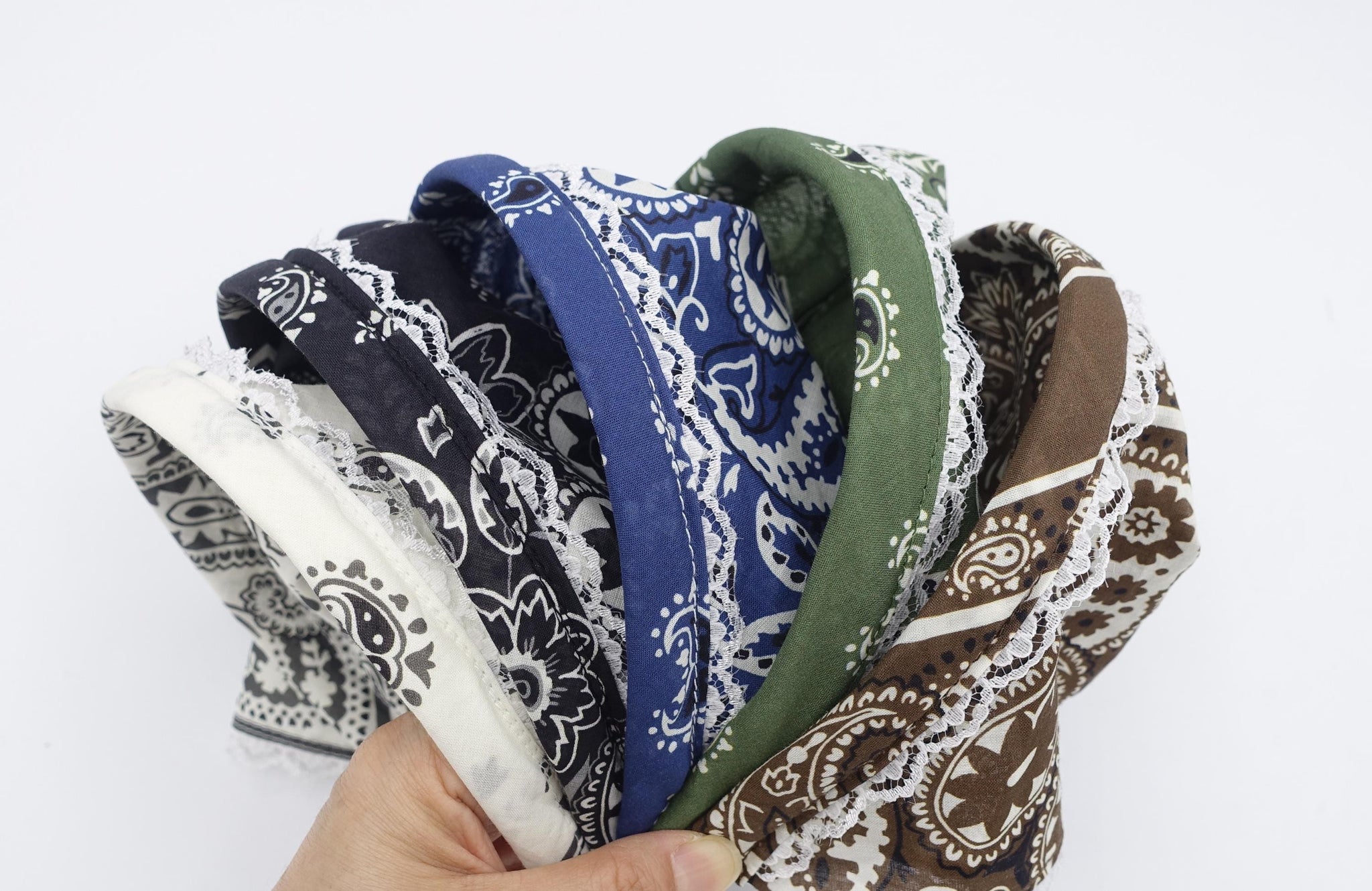 bandana headband, scarf headband for women