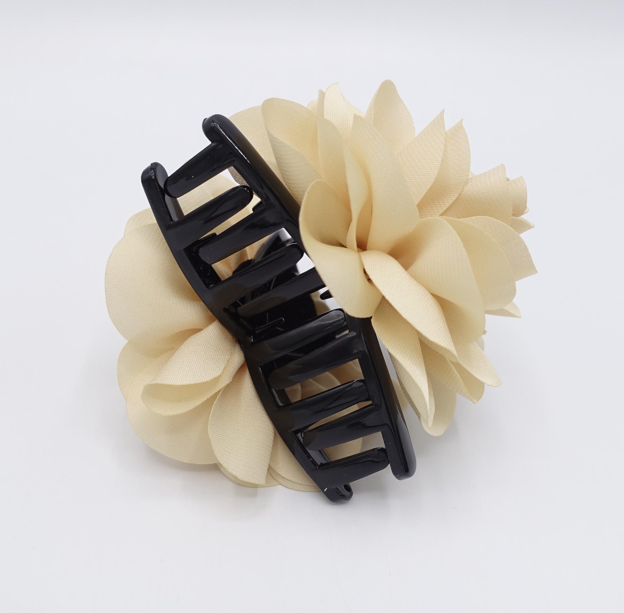 flower hair claw, medium claw hair accessory for women