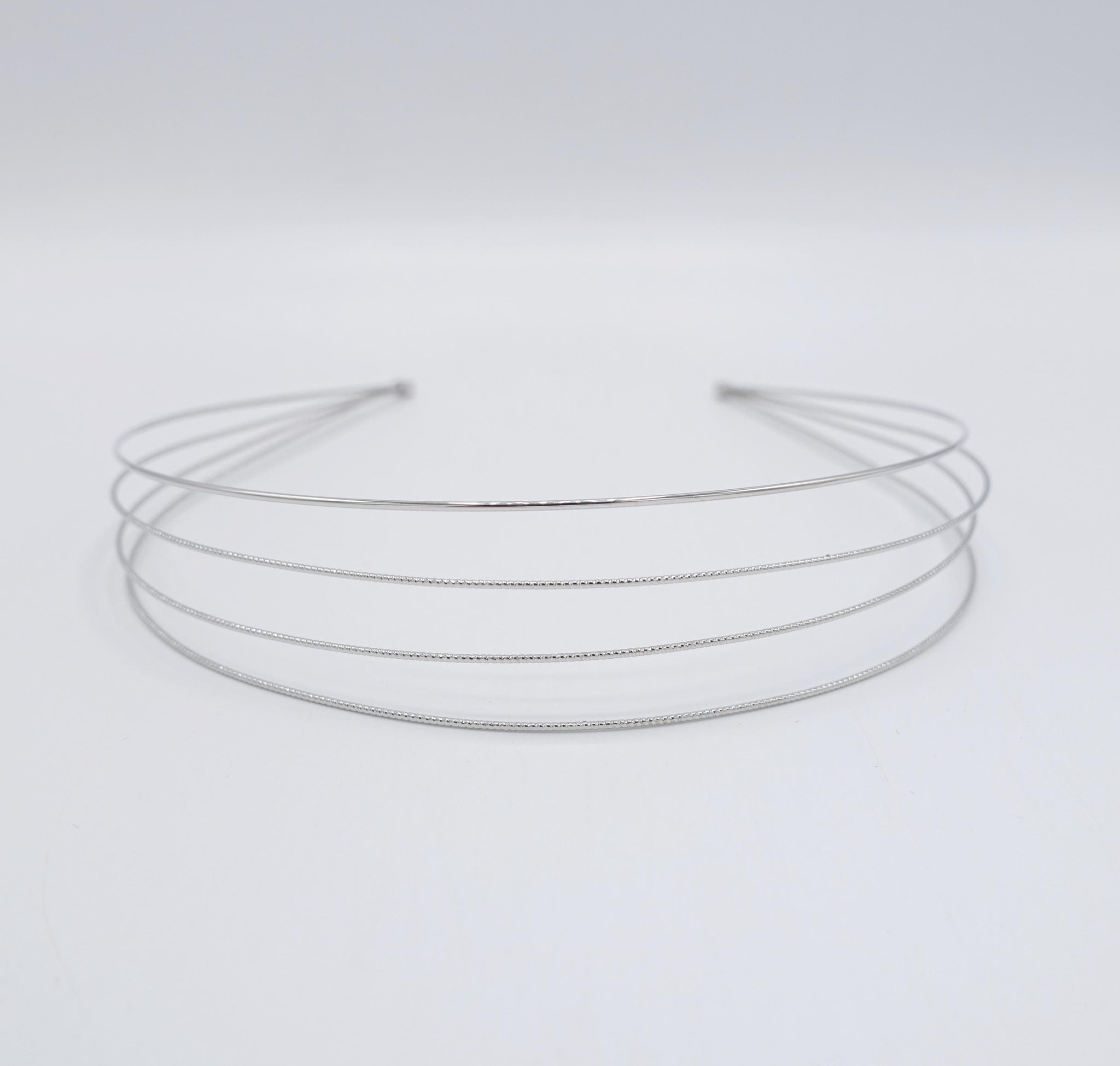 multi metal headband, thin headband for women