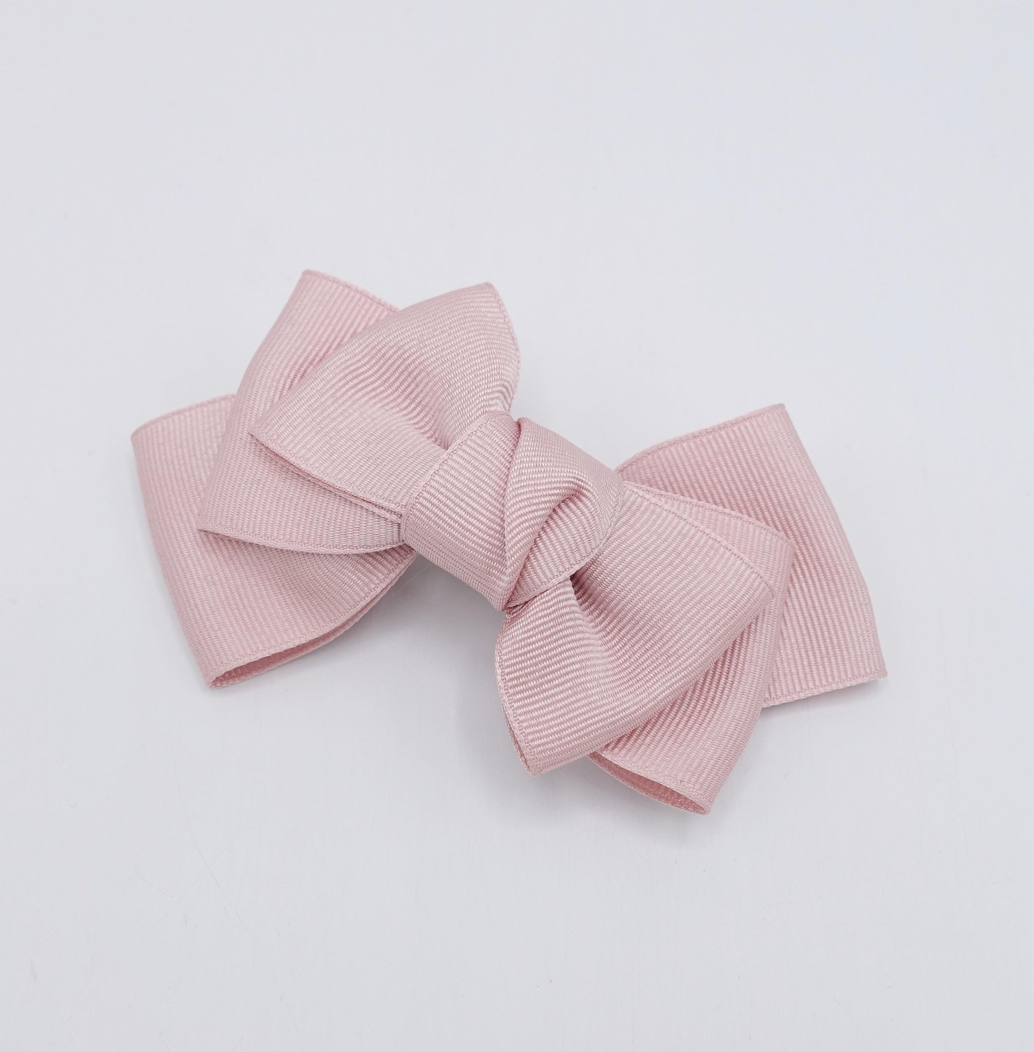 grosgrain hair bow, basic hair bow barrette for women