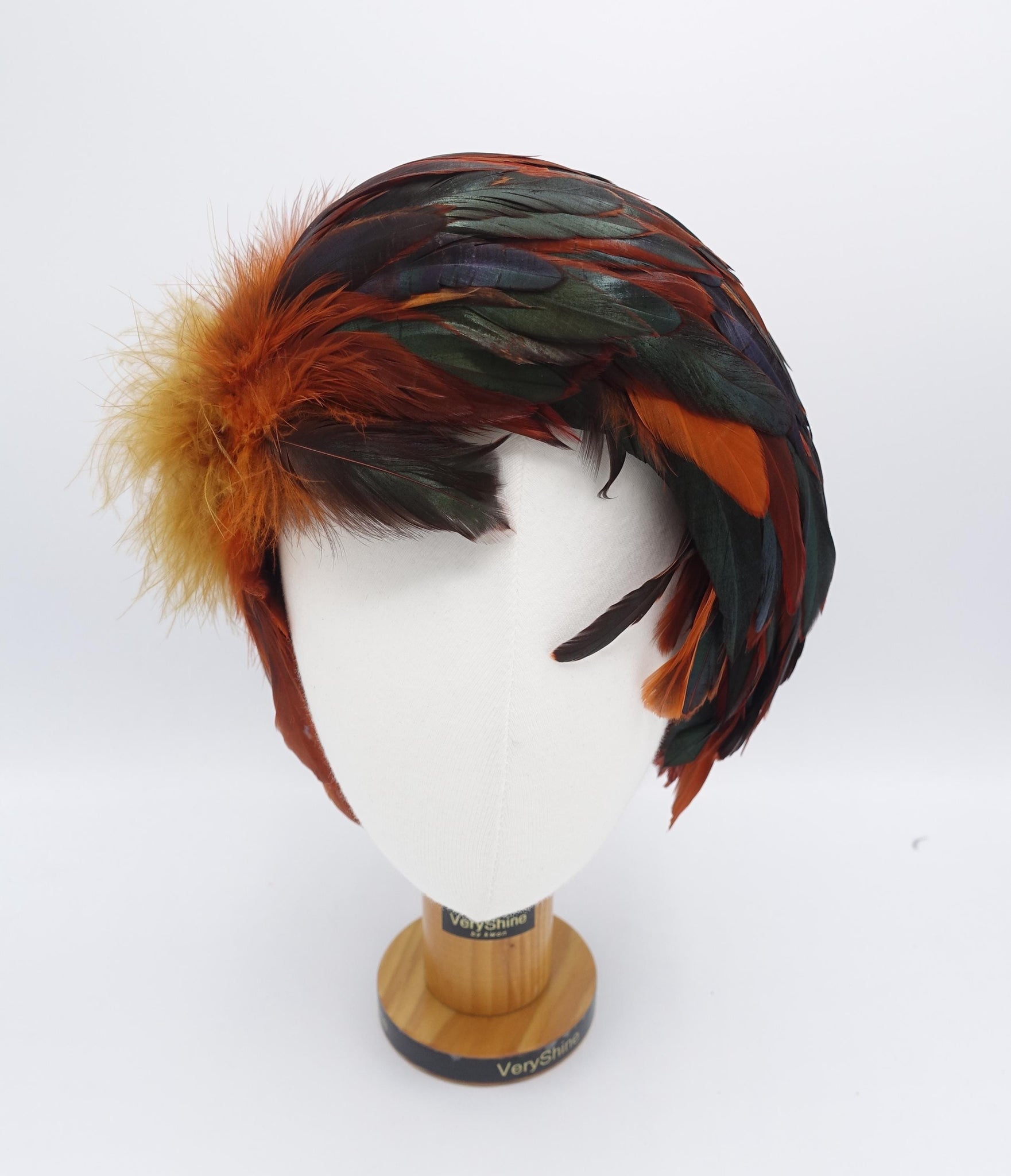 feather fascinator headband