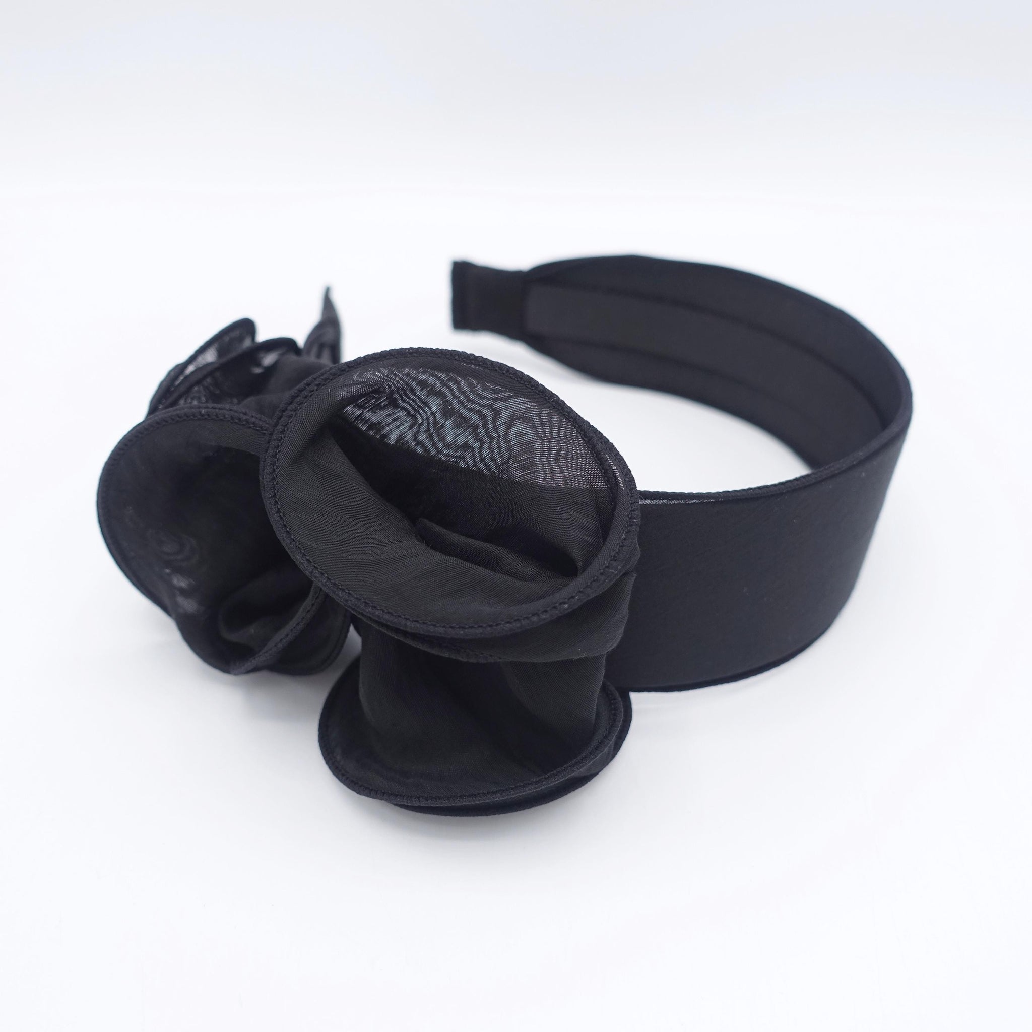 handmade flower embellished headband