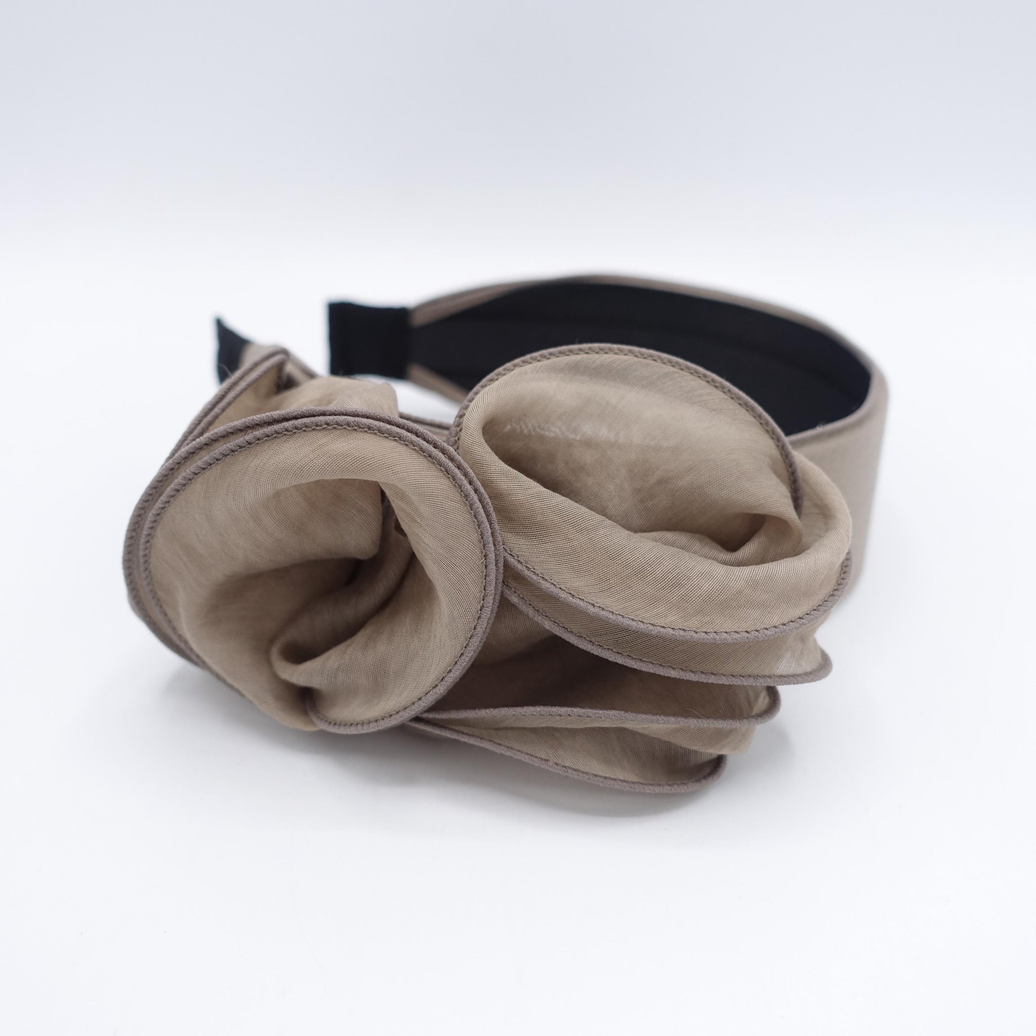 handmade flower embellished headband