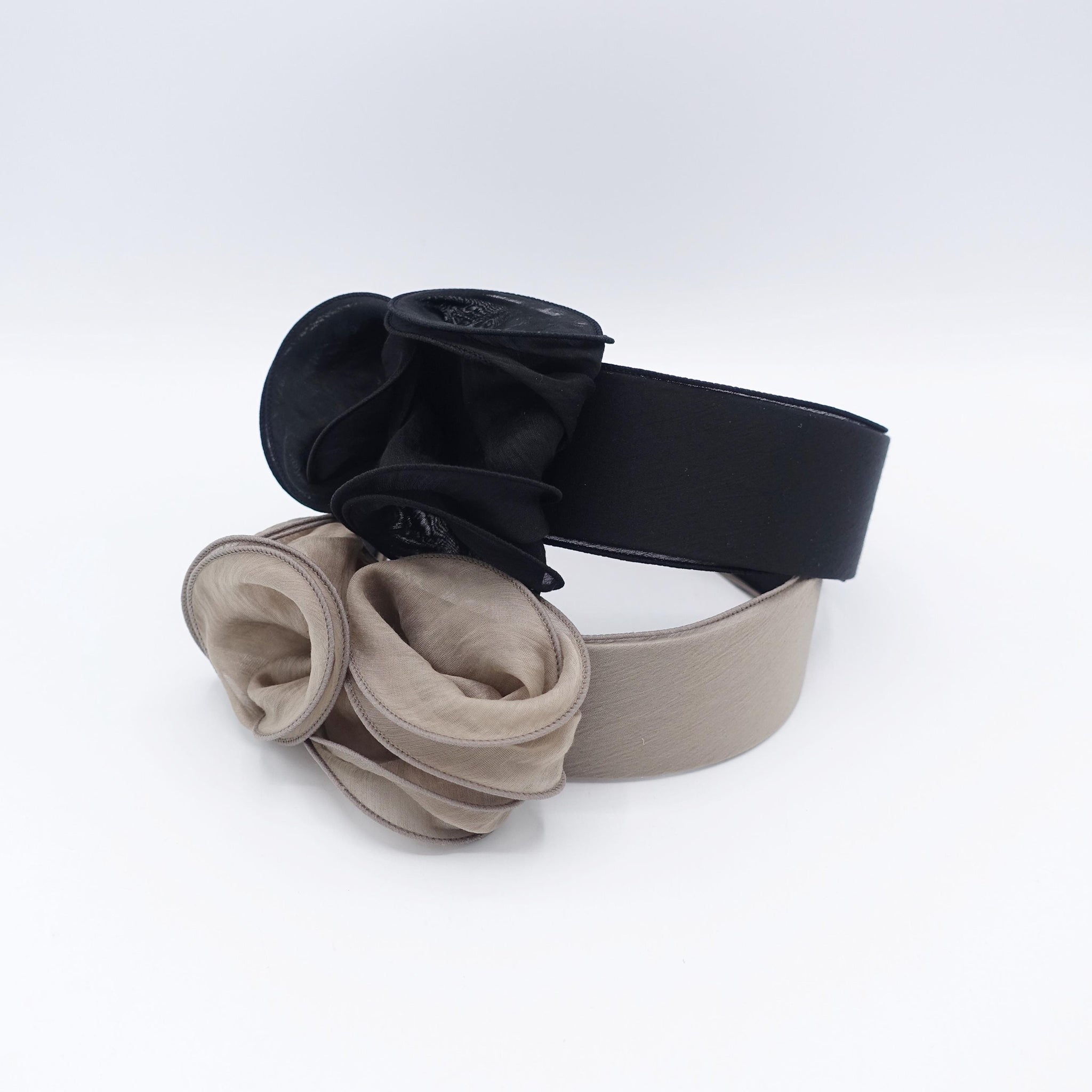 handmade flower embellished headband