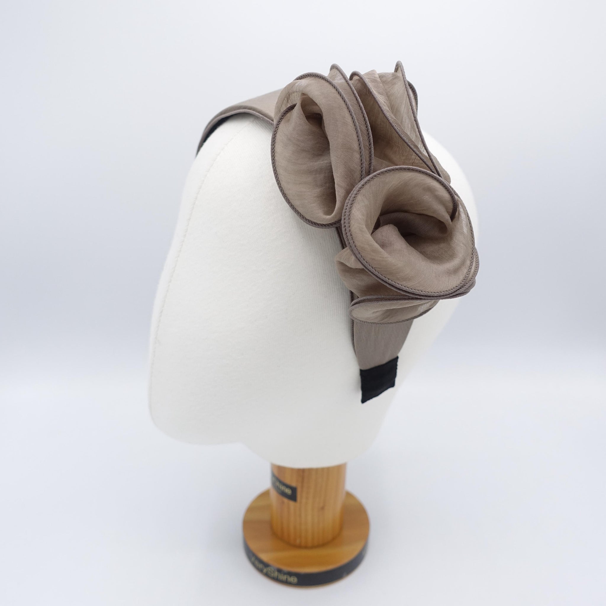 handmade flower embellished headband