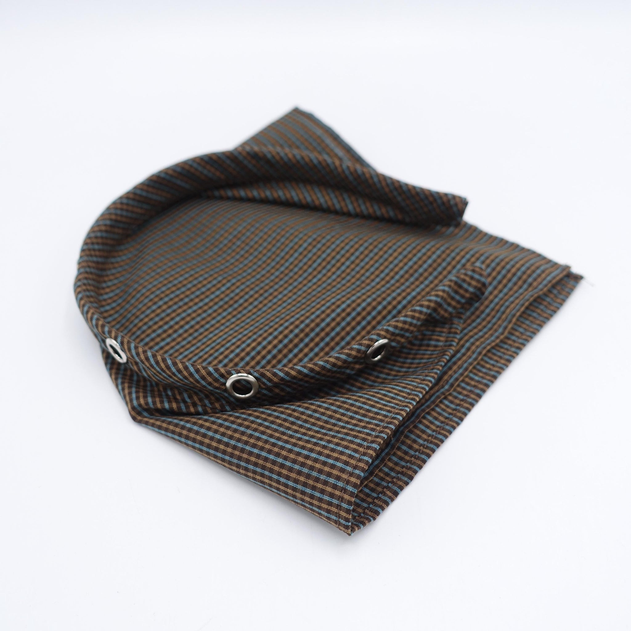 check bandana headband, Autumn headband, scarf headband for women