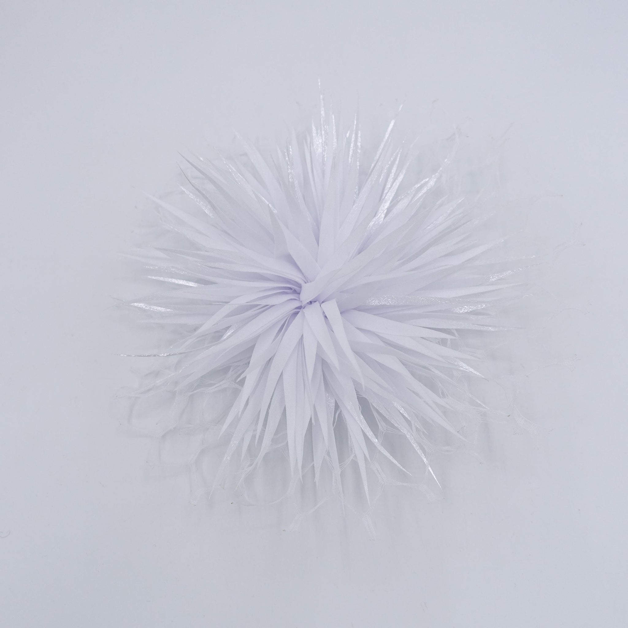 leaf flower hair fascinator