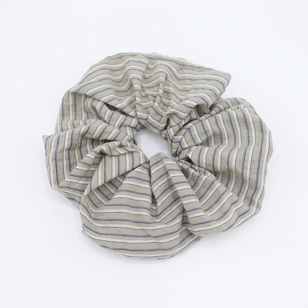 stripe scrunchies, oversized scrunchies for women