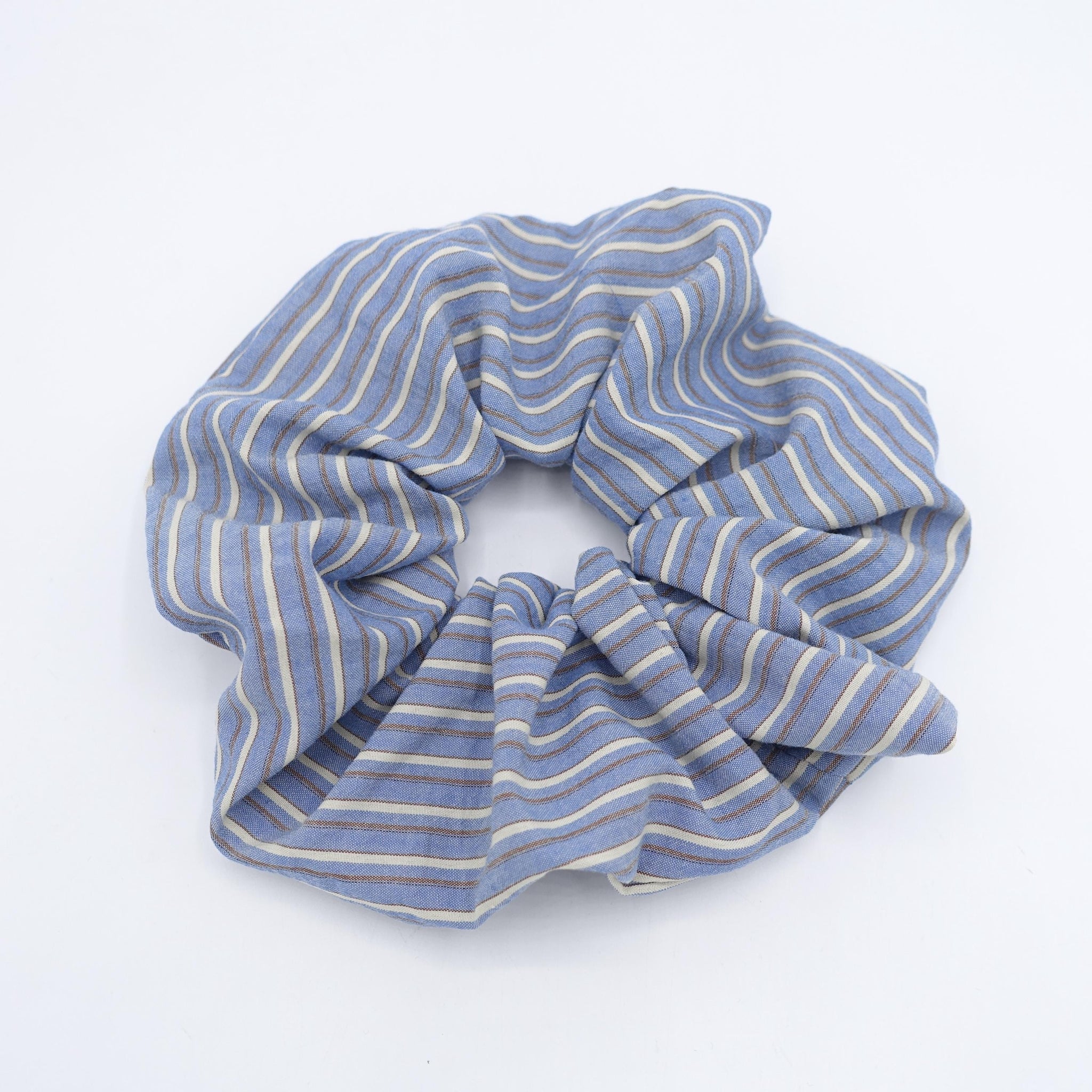 stripe scrunchies, oversized scrunchies for women
