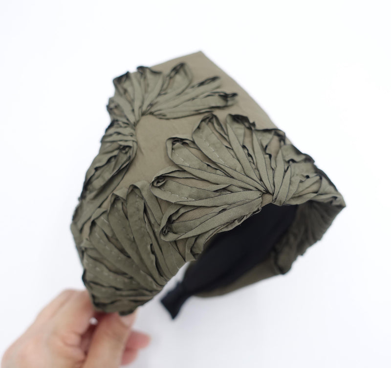Bloom Texture Wide Headband