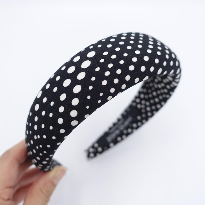 The Gradient Polka Padded Headband