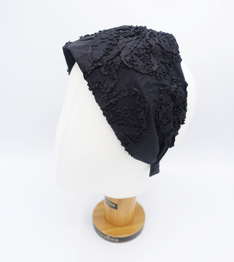 Big floral  Wide Headband