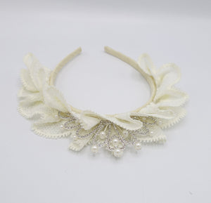 veryshine.com Baby & Kids tiara ruffle lace headband for kids and girls