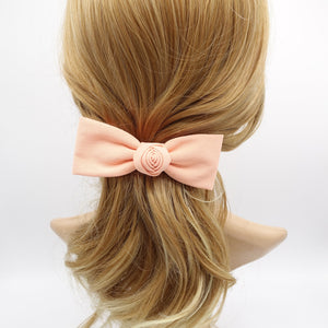 veryshine.com Barrette (Bow) flower end hair bow, pastel hair bow for women