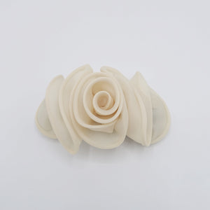 veryshine.com Barrette (Bow) handmade organza flower hair barrette