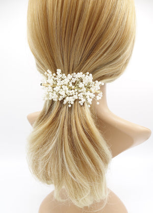 veryshine.com Barrette (Bow) Pearl wired flower hair barrette, special event hair barrette for women