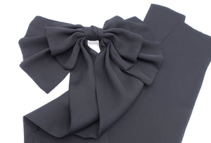 veryshine.com Bridal acc. chiffon long hair bow, bridal hair bow, layered hair bow for women