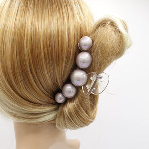 veryshine.com Hair Claw Mocca purple aurora pearl hair claw for women