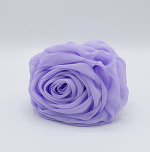 veryshine.com Hair Claw Violet chiffon flower hair claw updo hair clamp for women