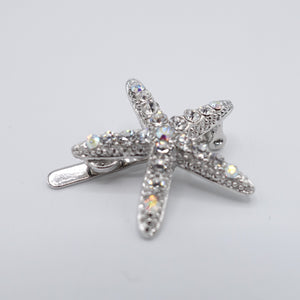 veryshine.com Hair Clip Crystal AB starfish rhinestone hair clip, magnetic hair clip, small hair clip